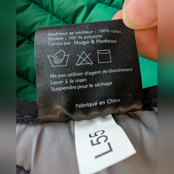 Hudson Jeans Green Dog Puffer Vest - Picture 8 of 11